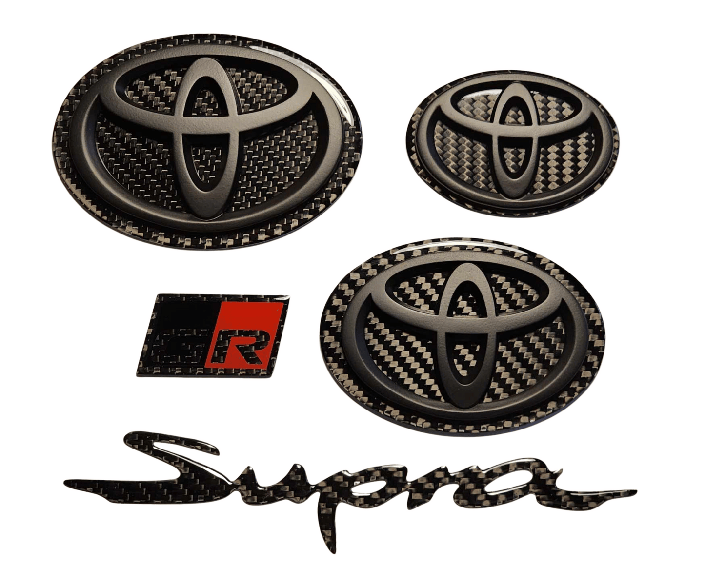MK5 SUPRA COMPLETE 2x2 TWILL CARBON FIBER SET