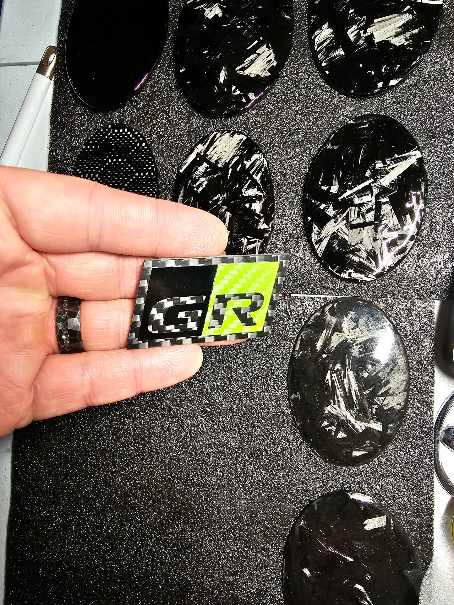 Carbon Fiber GR badge