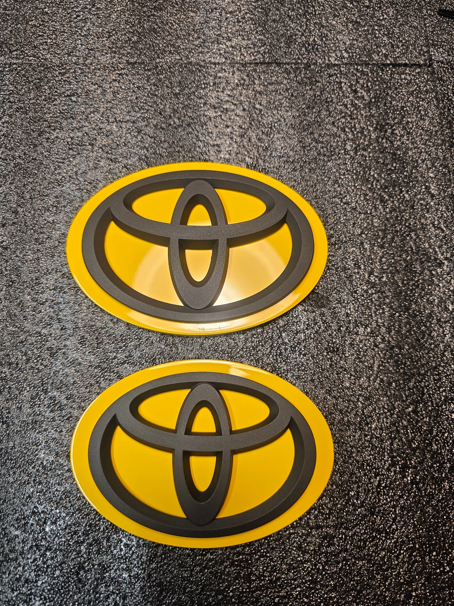 Nitro Yellow MKV TOYOTA SUPRA PAINT MATCH BADGES