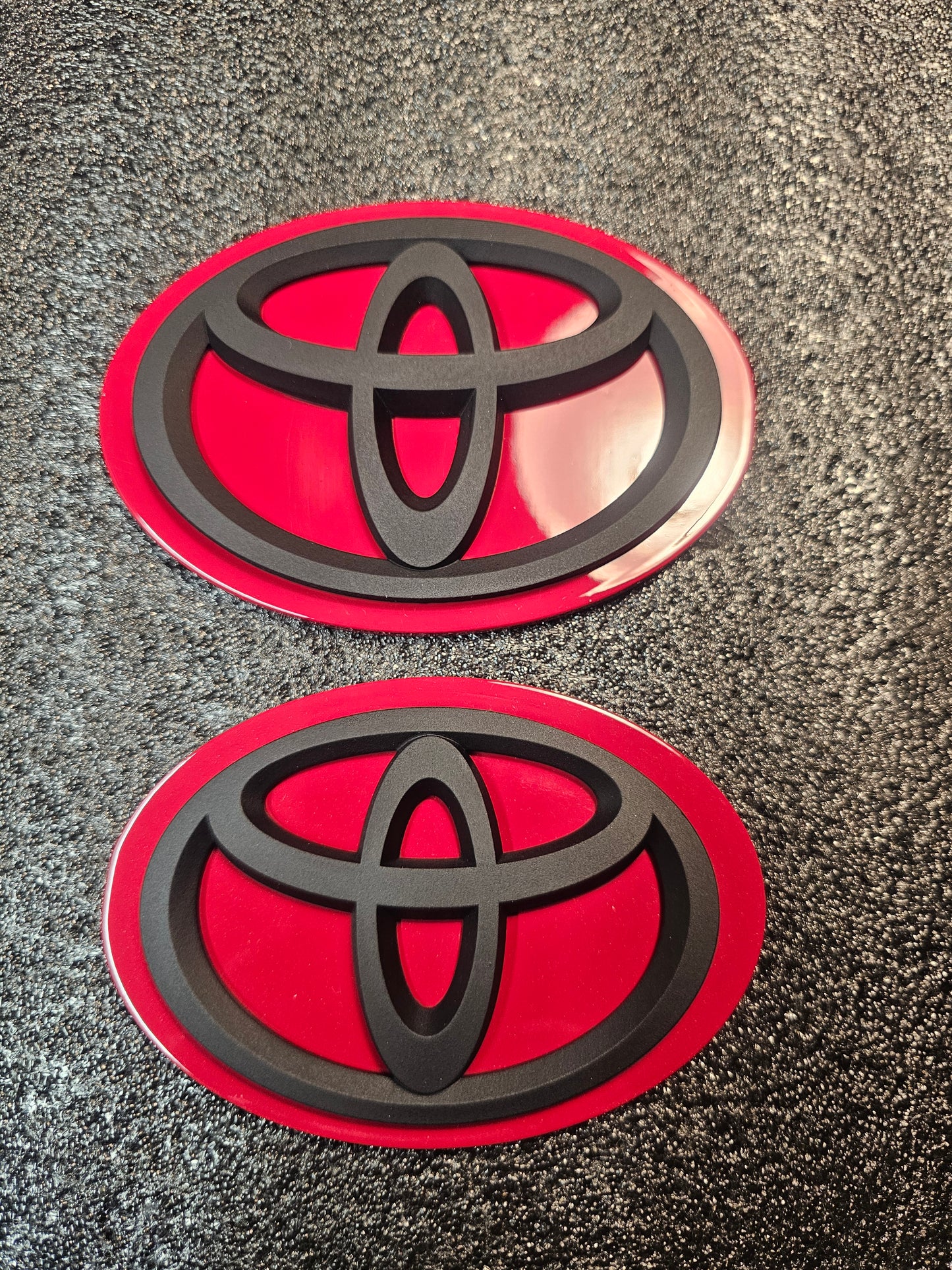 Renaissance Red MKV TOYOTA SUPRA PAINT MATCH BADGES