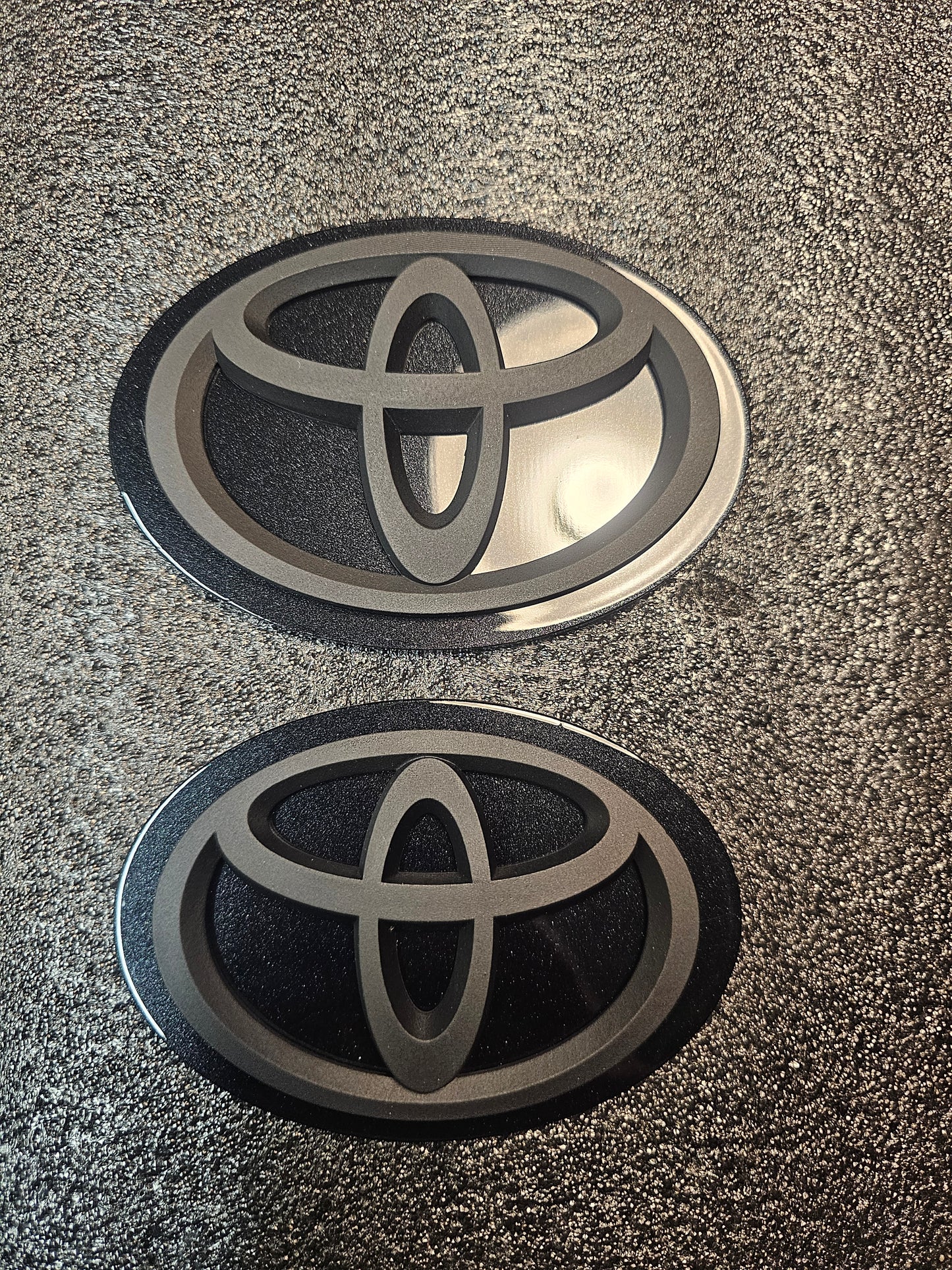 Nocturnal Black MKV TOYOTA SUPRA PAINT MATCH BADGES