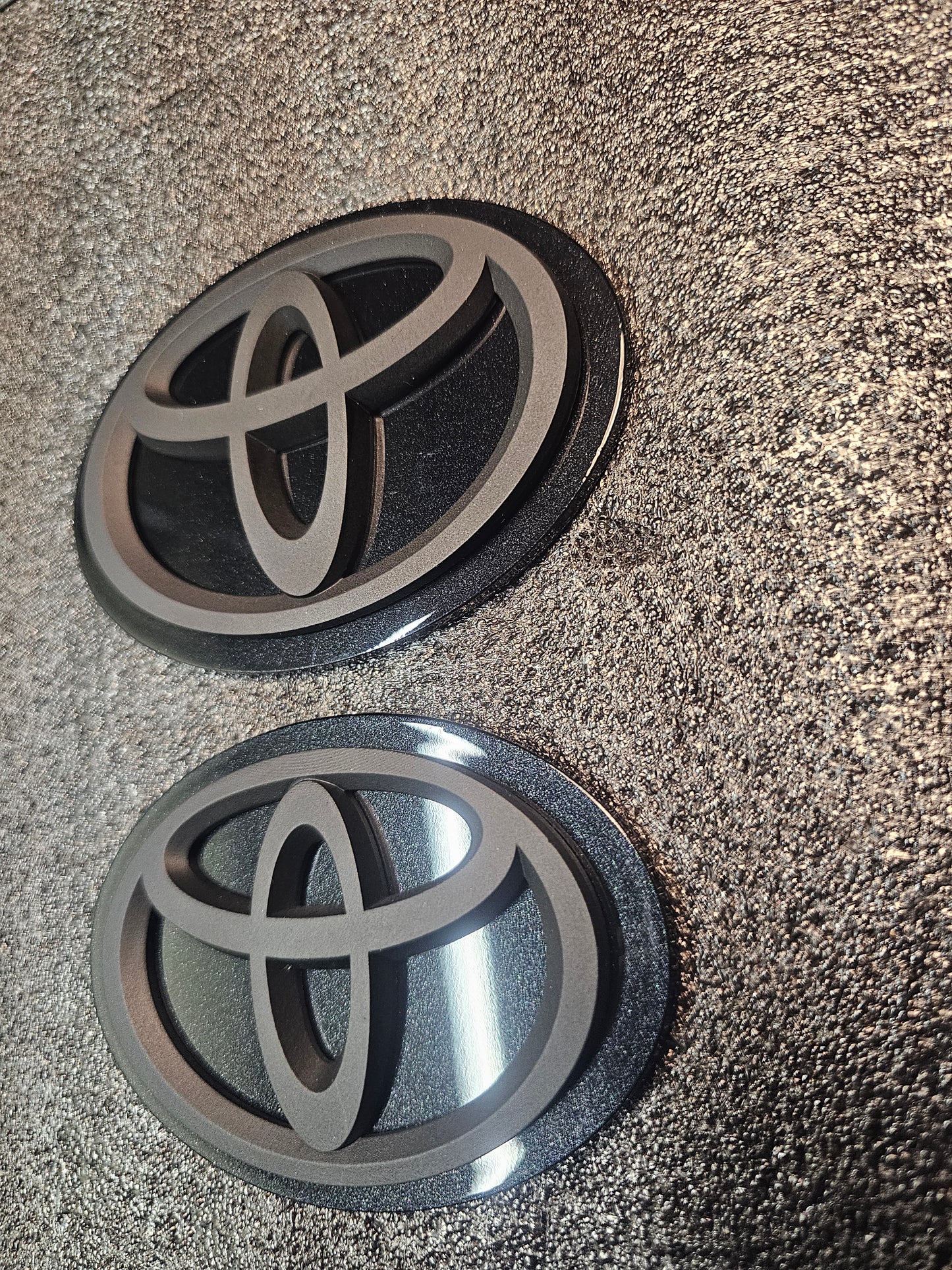 Nocturnal Black MKV TOYOTA SUPRA PAINT MATCH BADGES