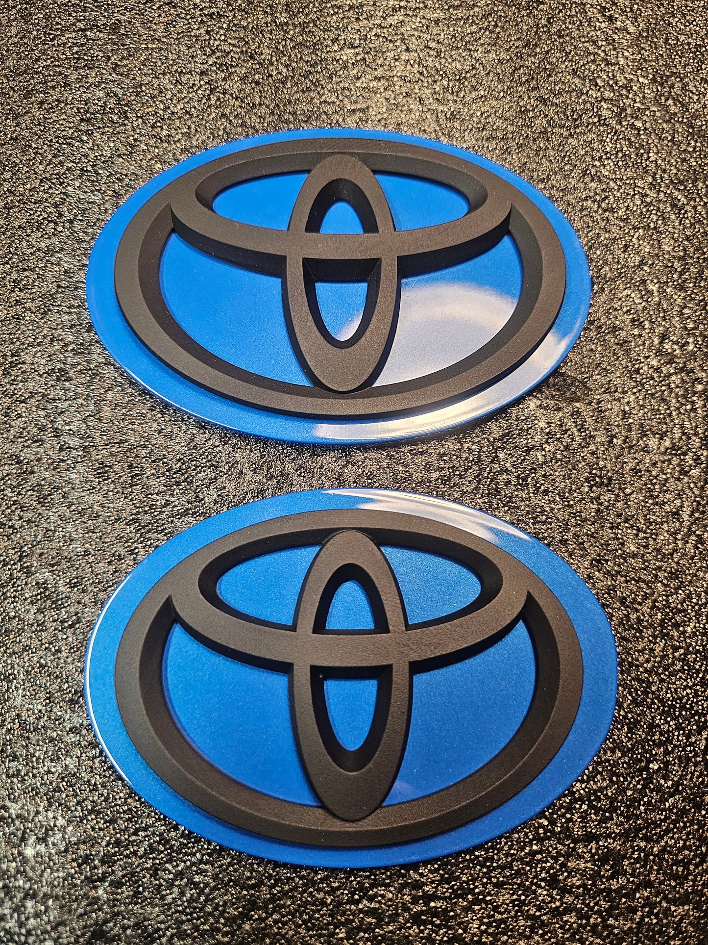 Refraction Blue MKV TOYOTA SUPRA PAINT MATCH BADGES