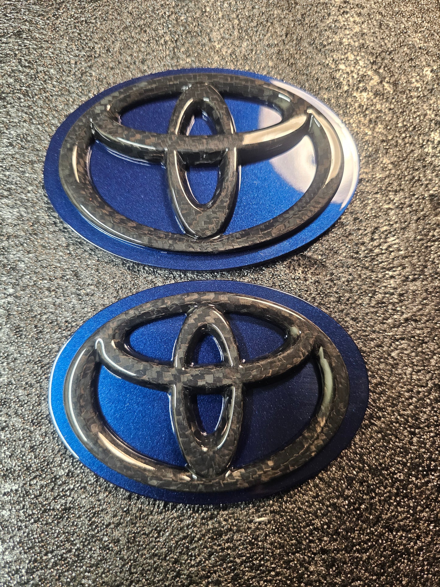 Downshift Blue MKV TOYOTA SUPRA PAINT MATCH BADGES