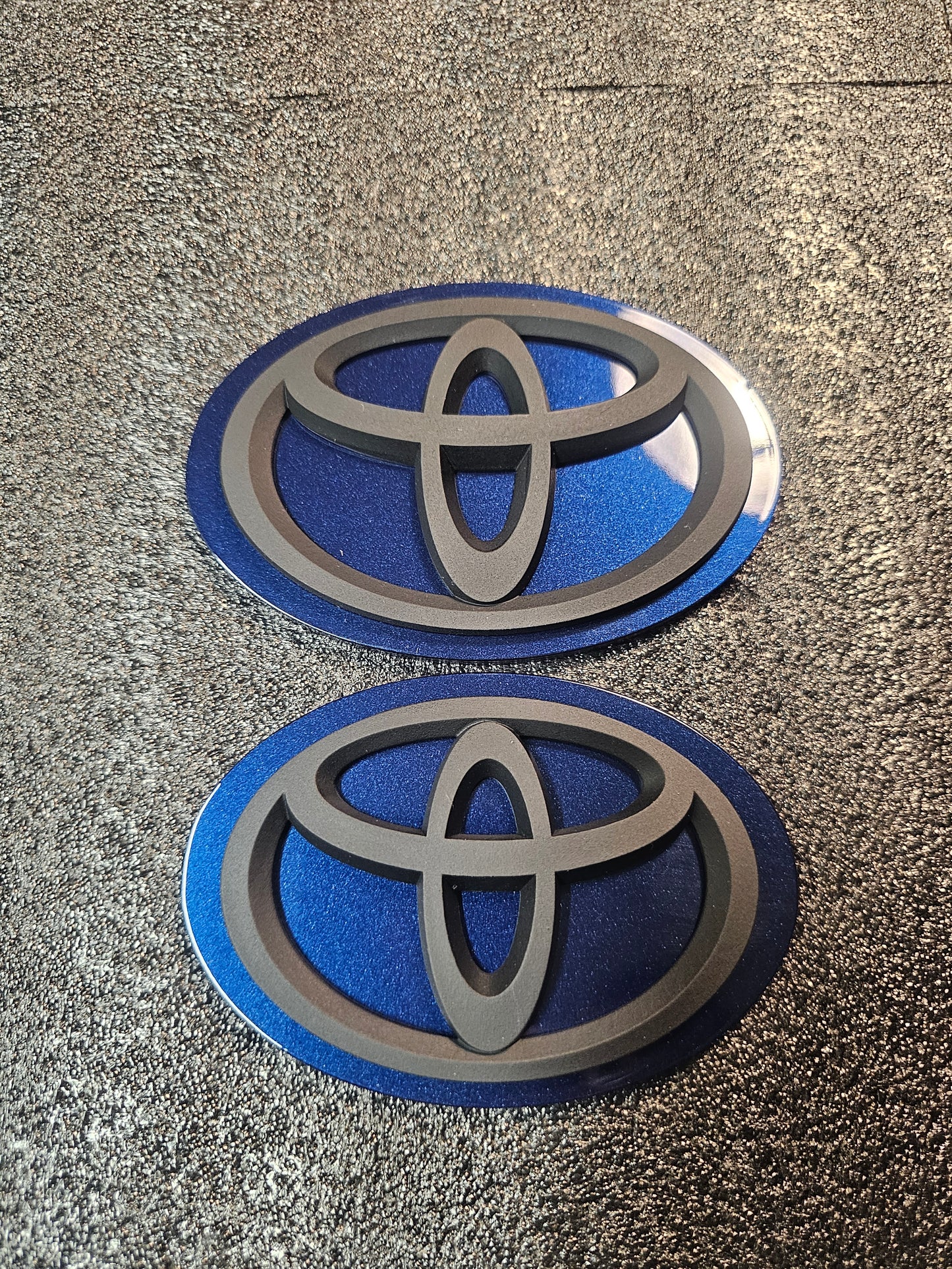 Downshift Blue MKV TOYOTA SUPRA PAINT MATCH BADGES