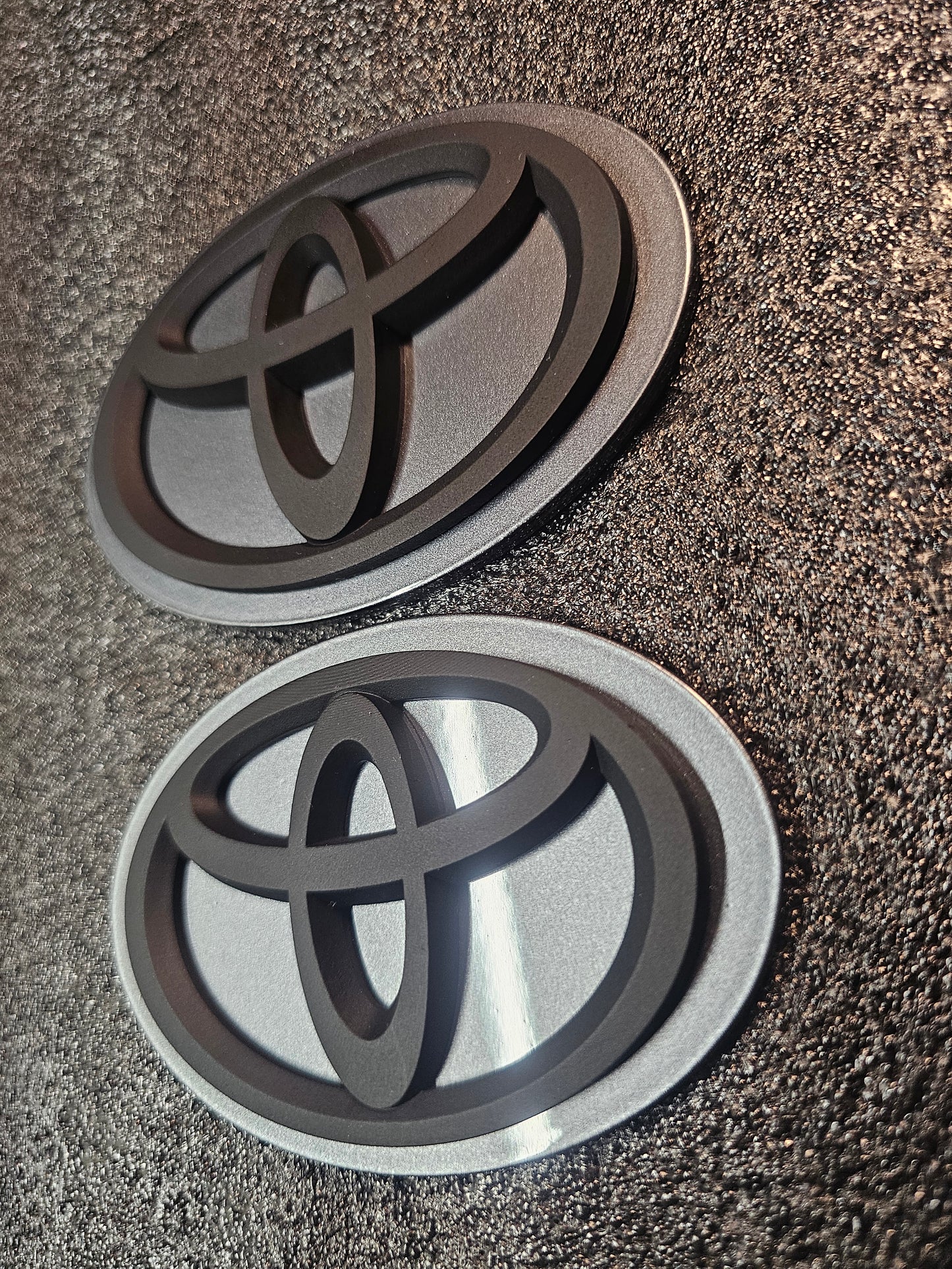 Turbulence Gray Metallic MKV TOYOTA SUPRA PAINT MATCH BADGES