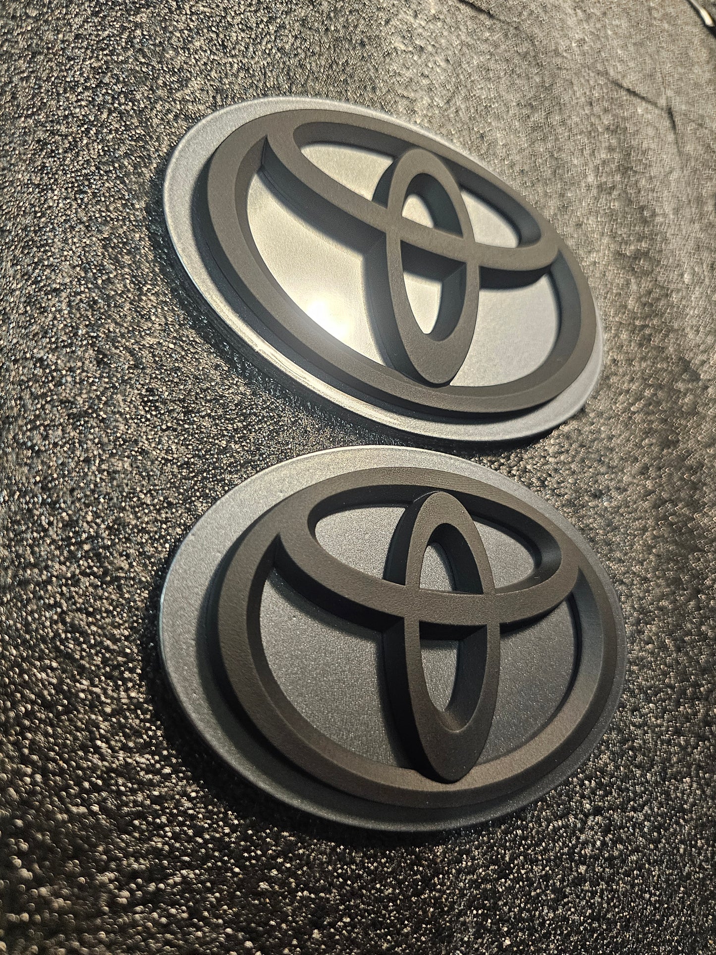 Turbulence Gray Metallic MKV TOYOTA SUPRA PAINT MATCH BADGES