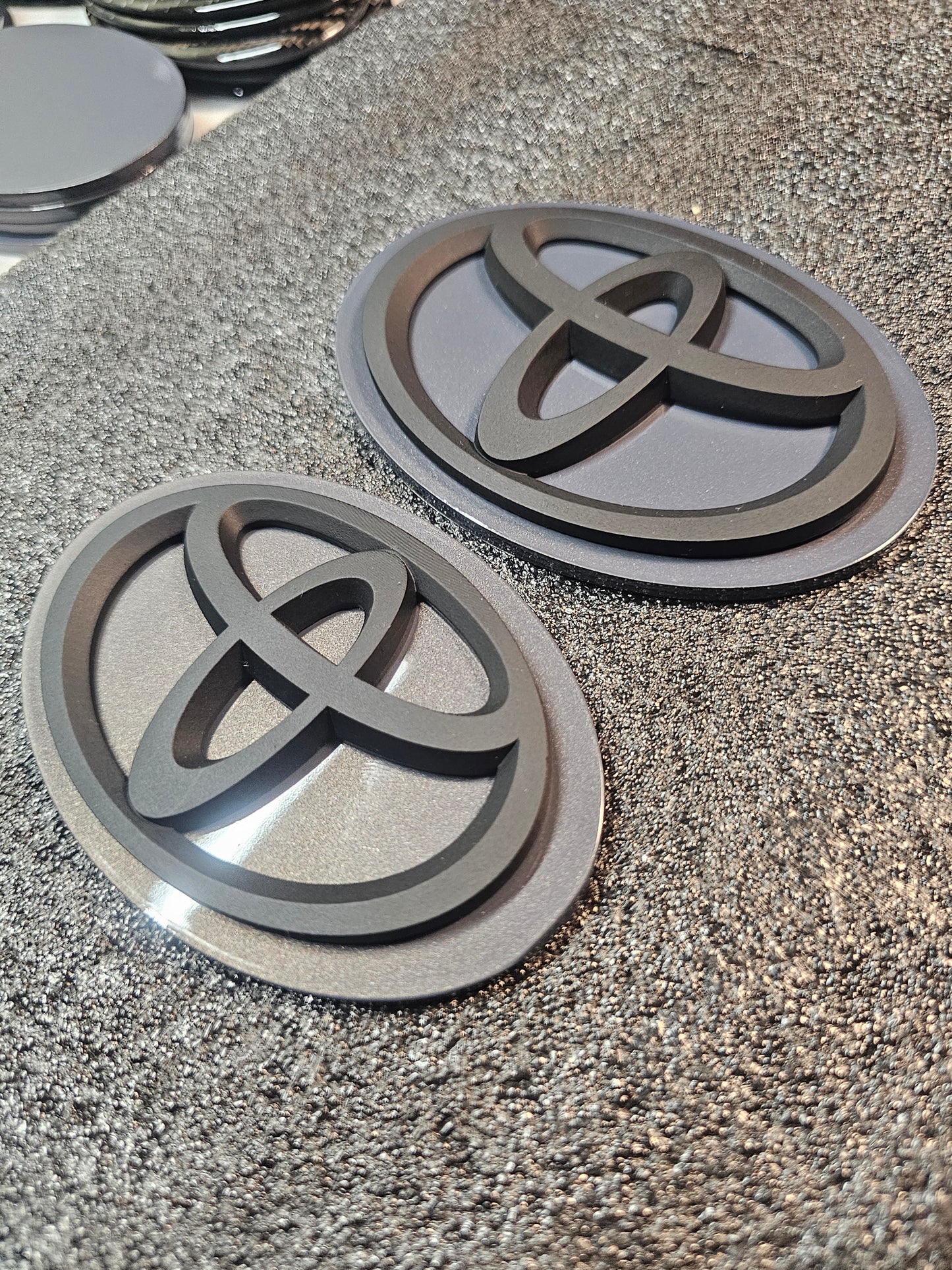 CU LATER GRAY MKV TOYOTA SUPRA PAINT MATCH BADGES MKV TOYOTA SUPRA PAINT MATCH BADGES