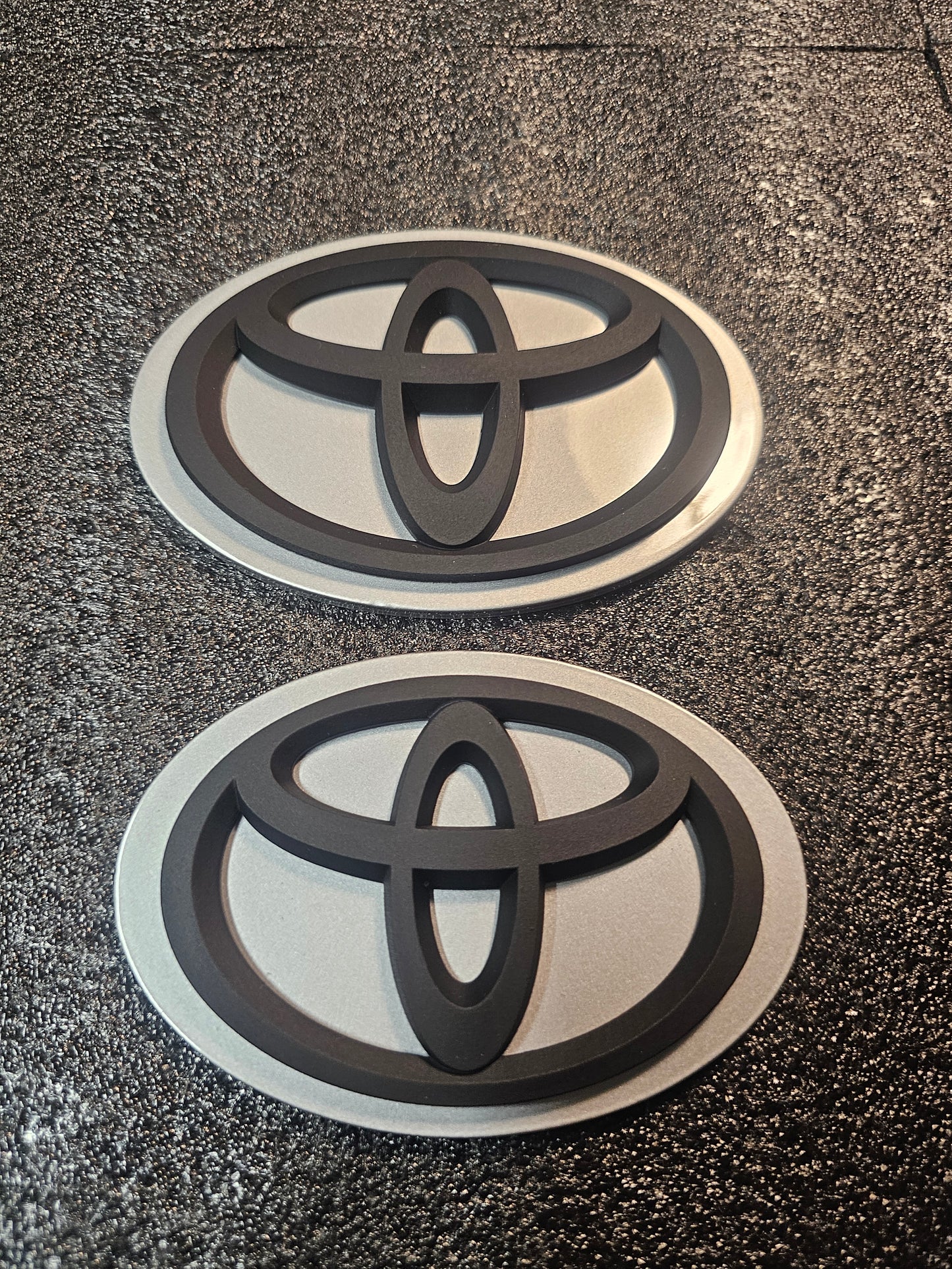 Tungsten Silver MKV TOYOTA SUPRA PAINT MATCH BADGES