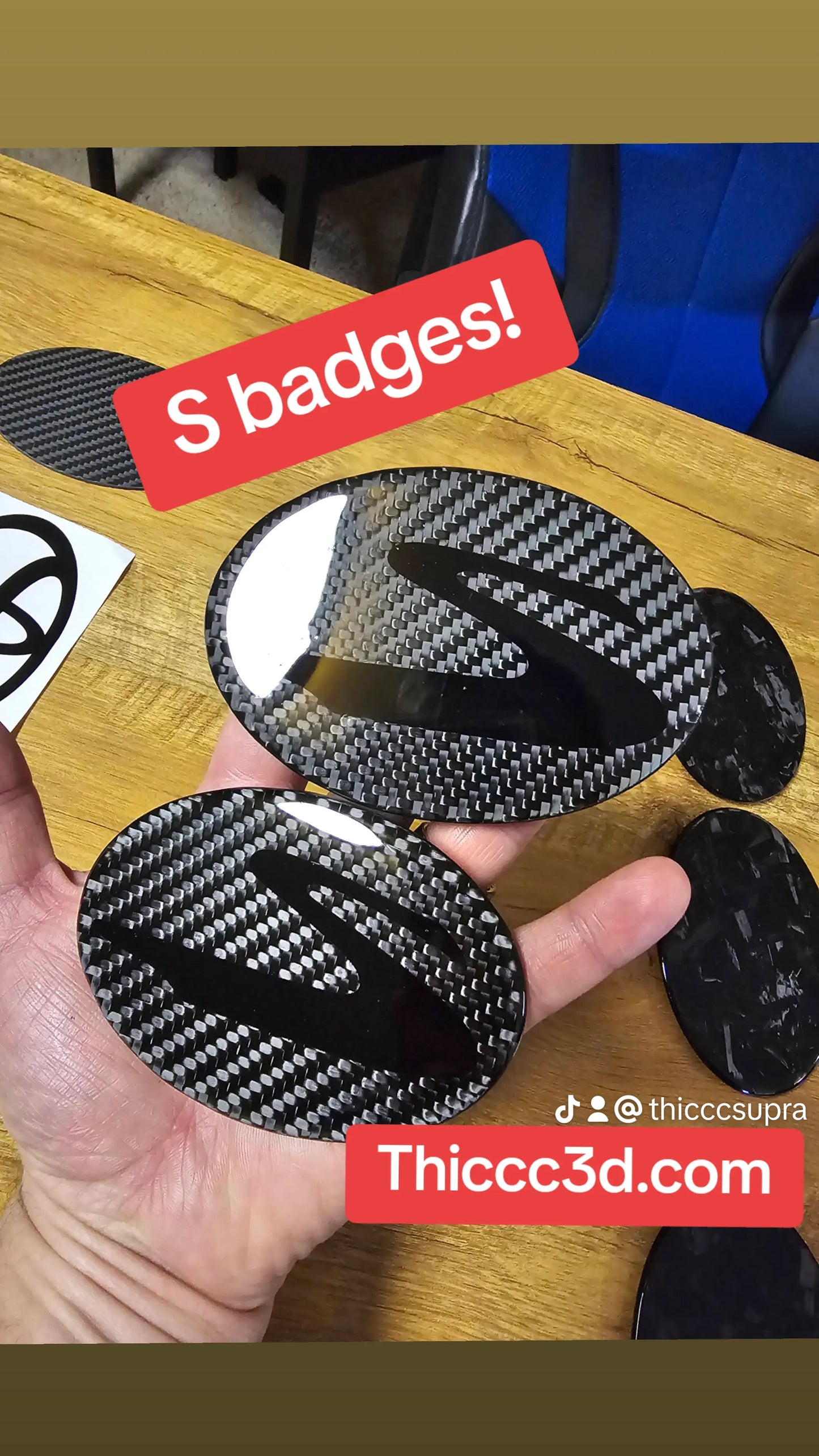 Toyota Supra S Badges MK5