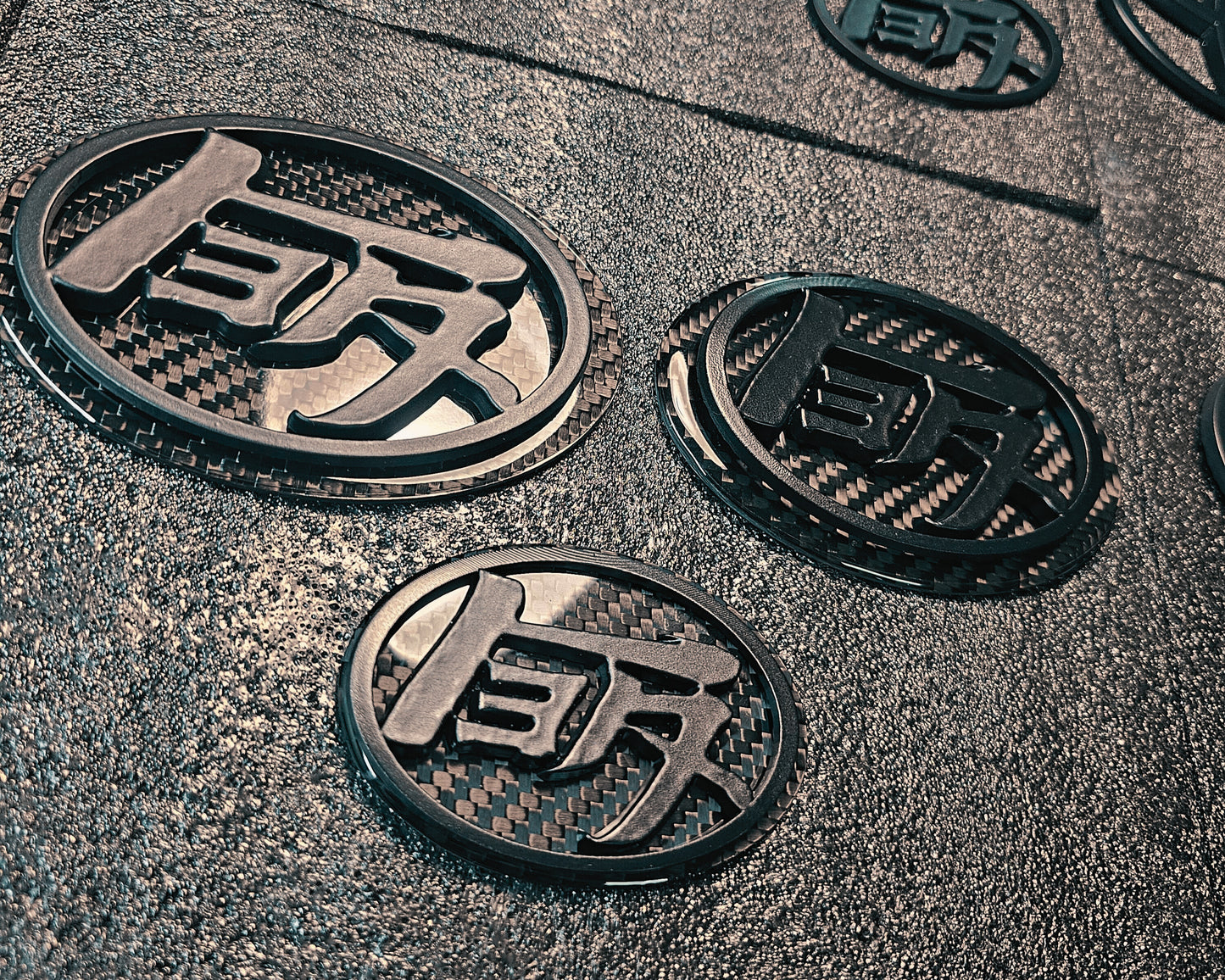 TEQ ENGINE BADGE