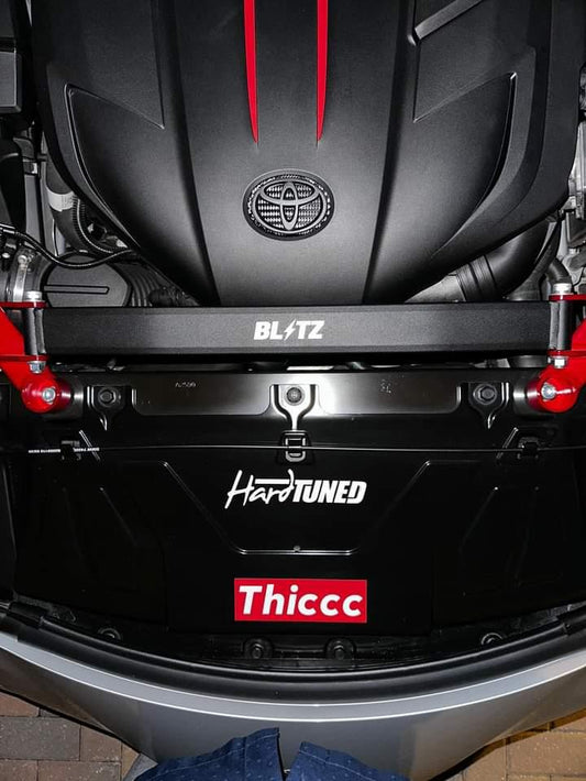 Carbon fiber engine badge