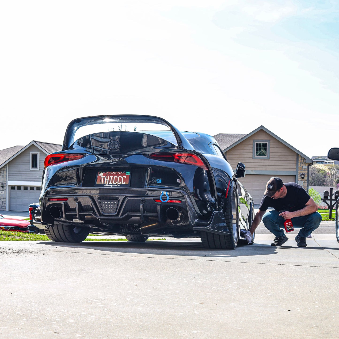 Toyota Supra Forged Carbon Fiber Badges MK5