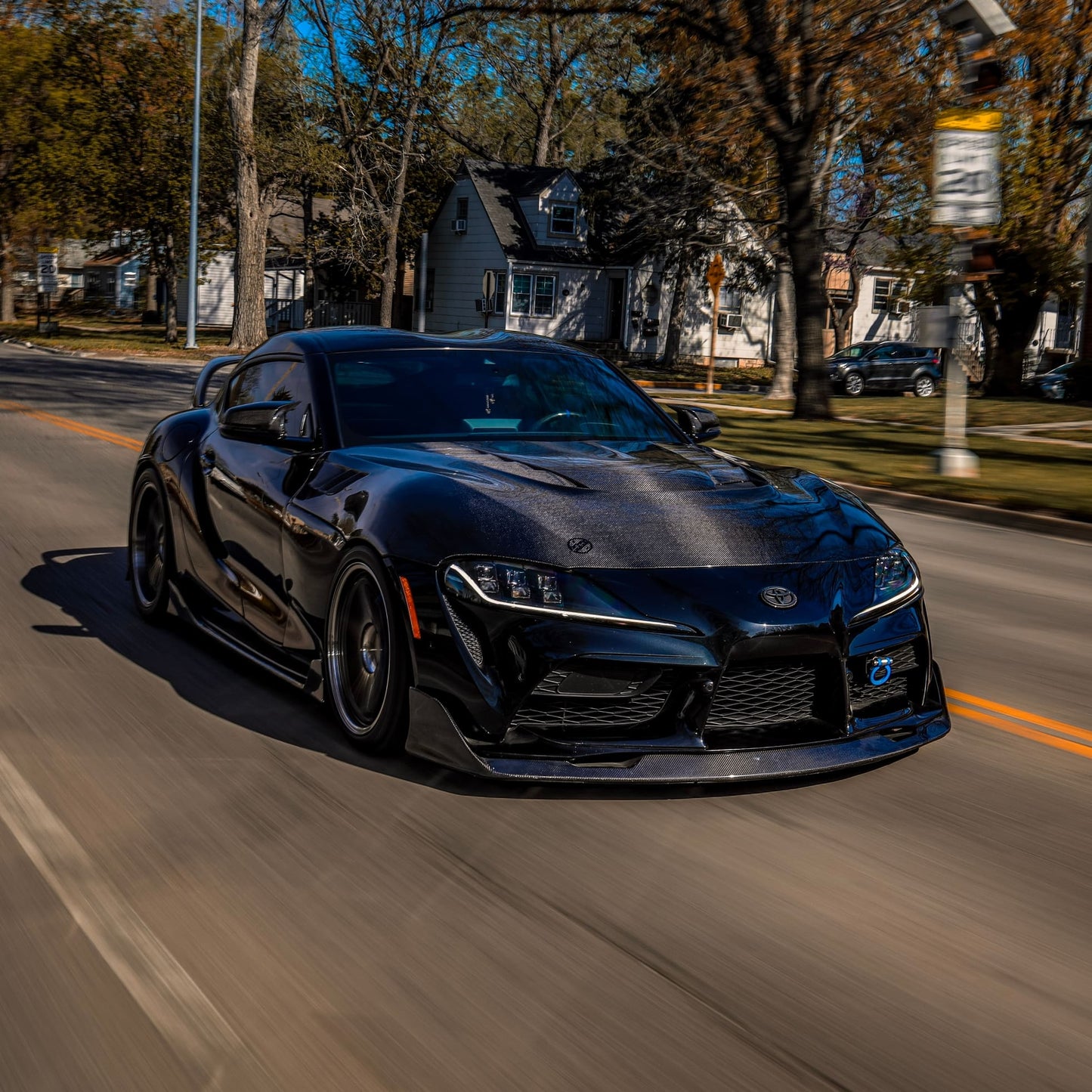 Toyota Supra Forged Carbon Fiber Badges MK5