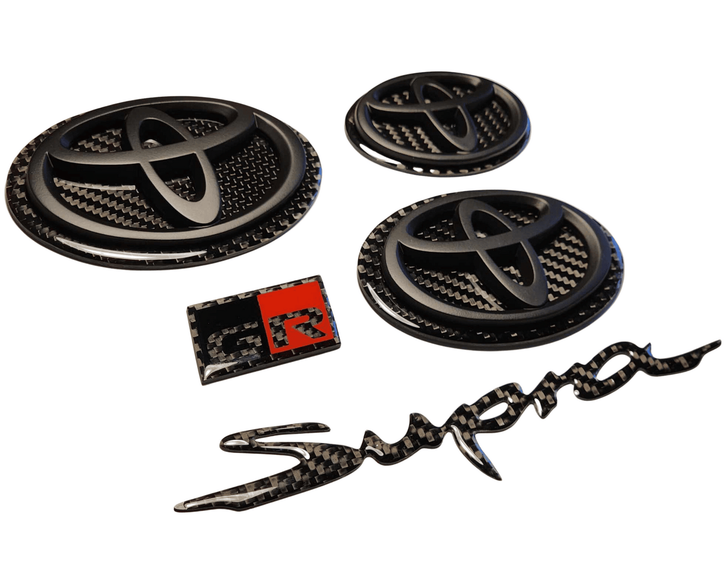MK5 SUPRA COMPLETE 2x2 TWILL CARBON FIBER SET