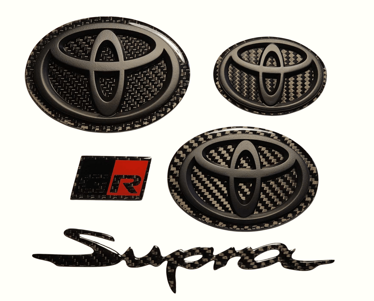 MK5 SUPRA COMPLETE 2x2 TWILL CARBON FIBER SET