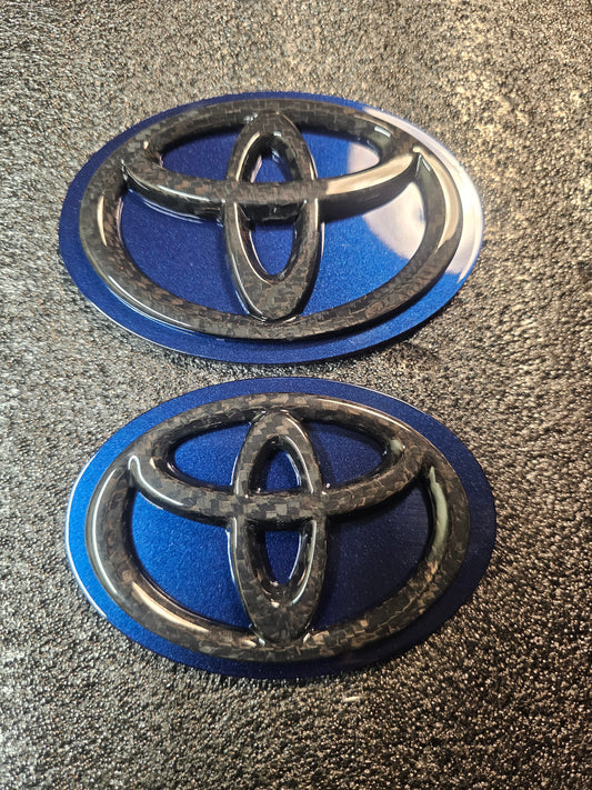 Downshift Blue MKV TOYOTA SUPRA PAINT MATCH BADGES
