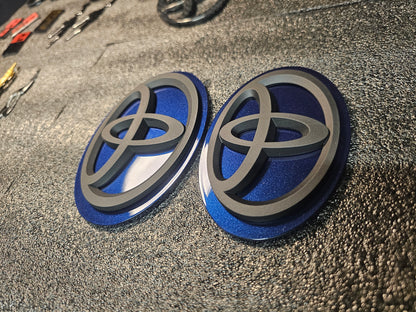Downshift Blue MKV TOYOTA SUPRA PAINT MATCH BADGES
