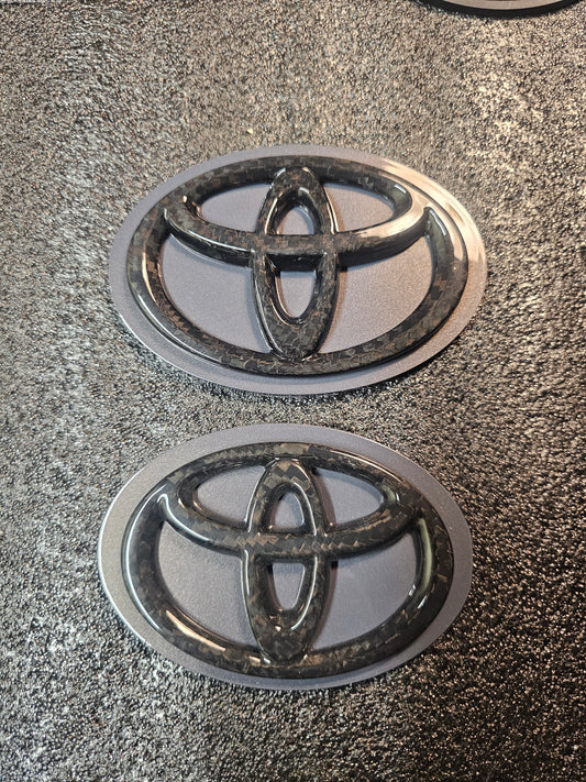 CU LATER GRAY MKV TOYOTA SUPRA PAINT MATCH BADGES MKV TOYOTA SUPRA PAINT MATCH BADGES
