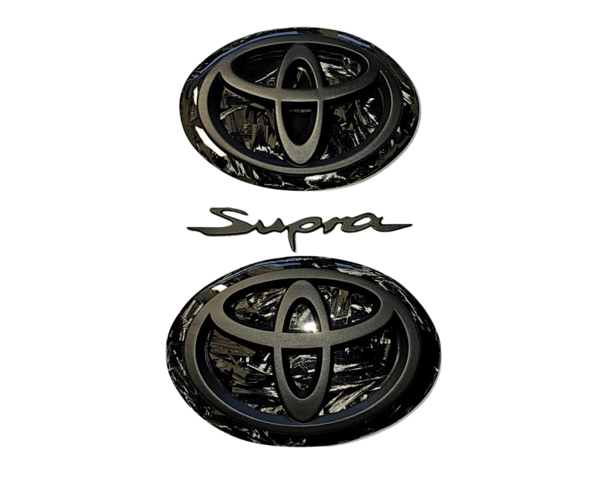 Toyota Supra Forged Carbon Fiber Badges MK5 – THICCC3D